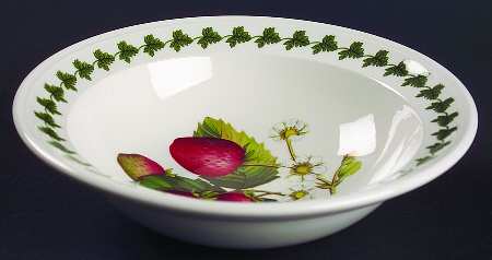 Strawberry Fair Rim Cereal Bowl