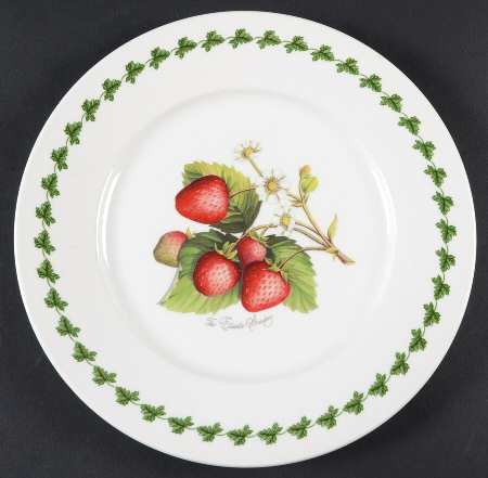 Strawberry Fair Luncheon Plate