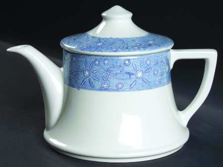 Denim Teapot & Lid
