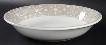 Khaki 8" Individual Pasta Bowl