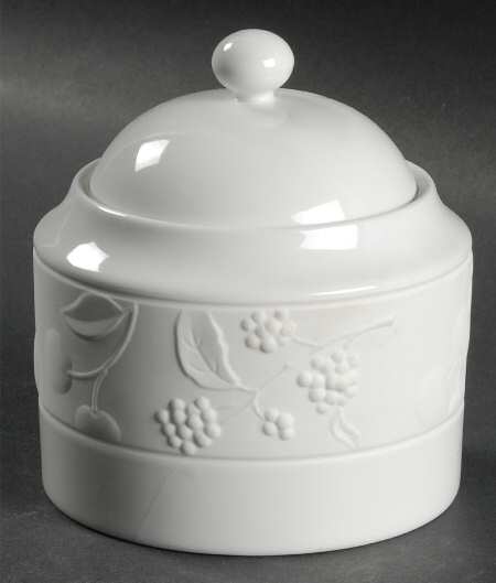 Snow Fruit Sugar Bowl & Lid