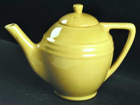 Hostess Ware Yellow Teapot & Lid