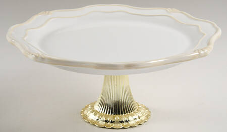 Pavillion Cake Stand with 4"-5" Metal Pedestal  Hc