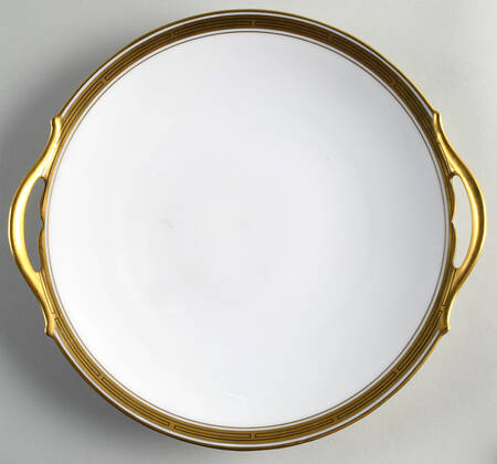 PIC45 Coupe Handled Cake Plate by Pickard
