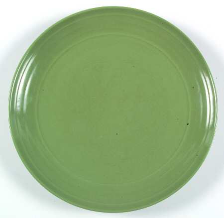 Essentials Green Dinner Plate