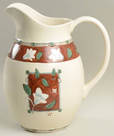 Mission Flower 148 Oz Pitcher