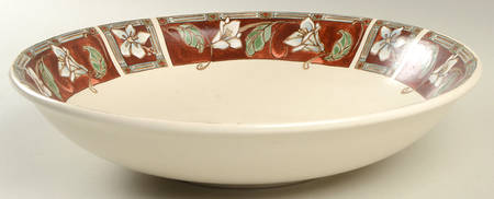 Mission Flower 11" Pasta Serving Bowl by Pfaltzgraff