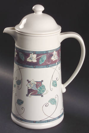 Mission Flower Plastic Thermos/Carafe & Lid