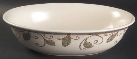 Mission Flower 11" Oval Vegetable Bowl