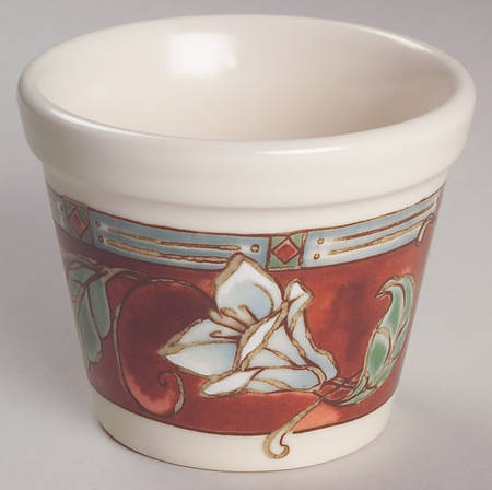 Mission Flower Herb Pot