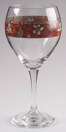 Mission Flower Glassware Goblet