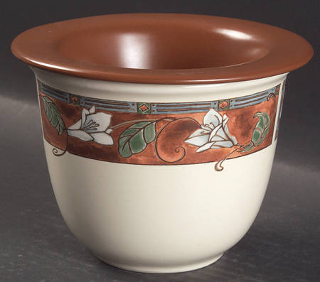 Mission Flower Dip Cooler Set-(Dip Bowl &Icer