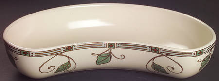 Mission Flower Crescent Bowl