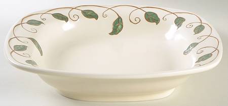 Mission Flower 14" Square Pasta Serving Bowl by Pfaltzgraff