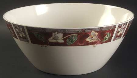 Mission Flower 11" Large Melamine Salad Serving Bowl