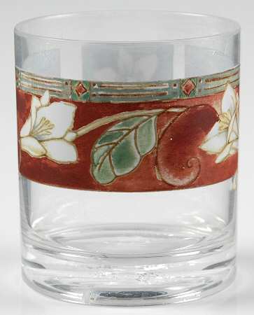 Mission Flower 14 Oz Acrylic Double Old Fashioned