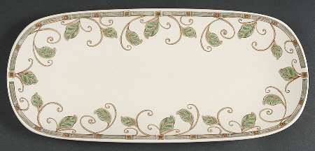 Mission Flower 16" Rectangular Serving Platter