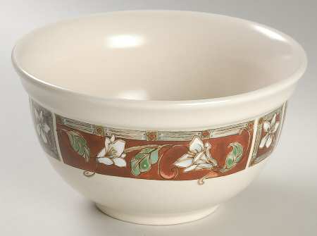 Mission Flower 7" Mixing Bowl by Pfaltzgraff