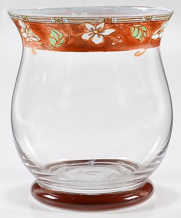 Mission Flower 6" Glassware Hurricane