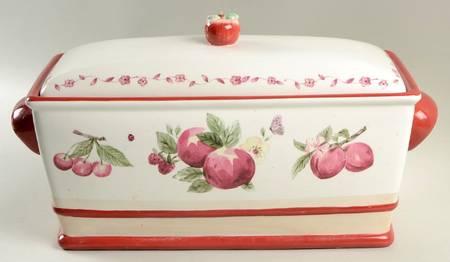 Delicious Bread Box & Lid by Pfaltzgraff