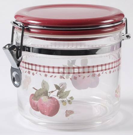 Delicious Small Acrylic Storage Jar with Hinged Lid