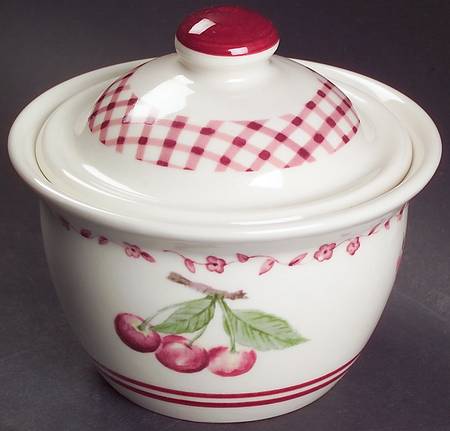 Delicious Sugar Bowl & Lid