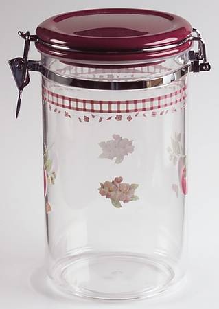 Delicious Large Acrylic Storage Jar & Lid