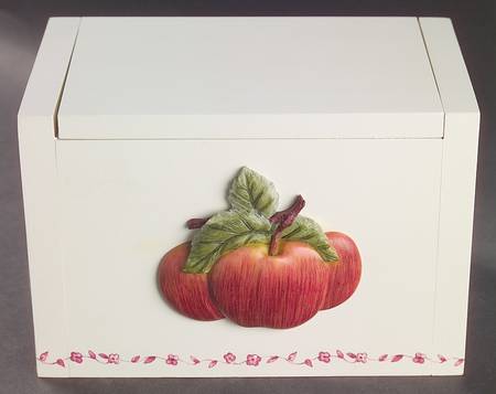 Delicious Wood Recipe Box & Lid by Pfaltzgraff