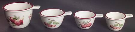 Delicious Measuring Cup Set (1 Cup,1/2 Cup,1/3 Cup,1/4 Cup)