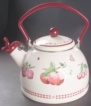 Delicious Metal Whistler Kettle & Lid