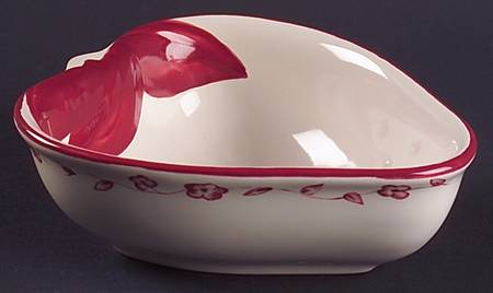 Delicious Individual Strawberry Bowl by Pfaltzgraff