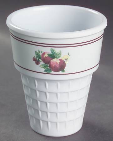 Delicious Ice Cream Cone Shaped Dish-Melamine