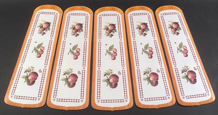 Delicious Package of 5 Fan Blade Appliques