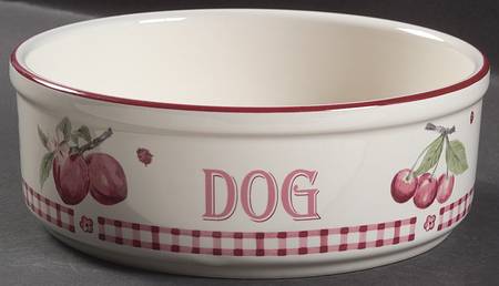 Delicious Dog Bowl by Pfaltzgraff