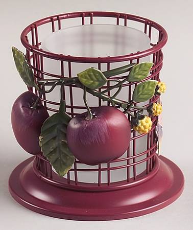 Delicious Metal Votive Candleholder by Pfaltzgraff