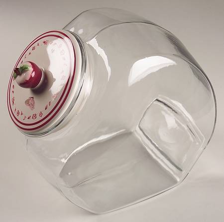 Delicious Glassware Candy Jar & Lid