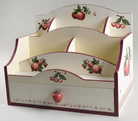 Delicious Wood Kitchen Organizer