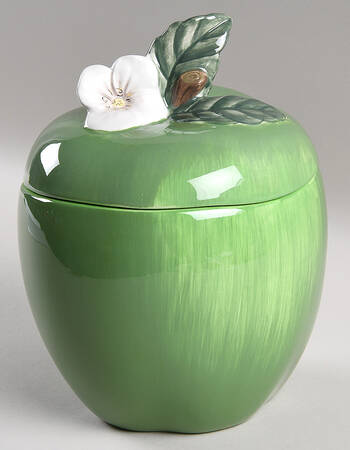 Delicious Figural Cookie Jar & Lid