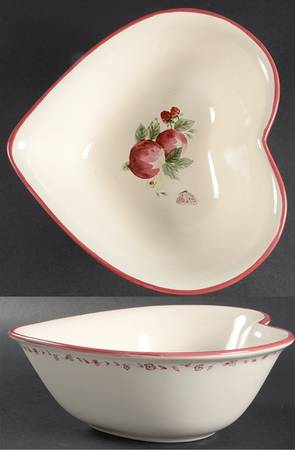 Delicious 8" Heart Shaped Bowl