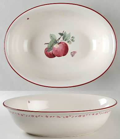 Delicious 11" Oval Vegetable Bowl by Pfaltzgraff