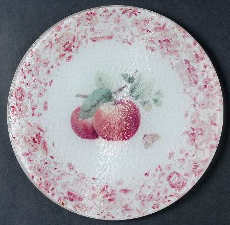 Delicious Round Glass Trivet