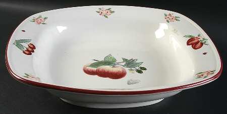 Delicious 14" Square Pasta Serving Bowl
