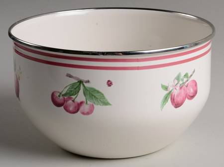 Delicious 7 3/4" Metal Bowl