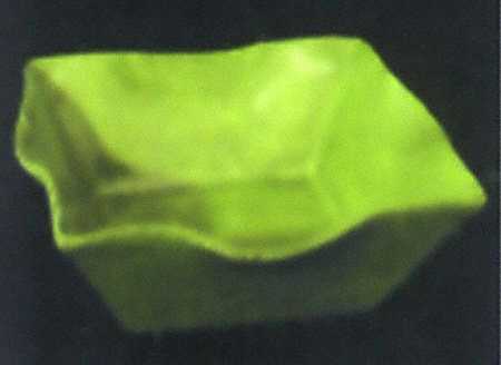 Onde Verde (Medium Green) 11" Square Vegetable Bowl