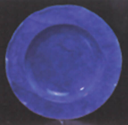 Onde Blu (Blue) 15" Chop Plate (Round Platter)