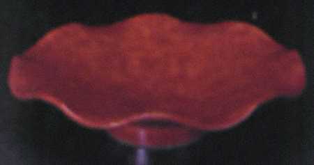 Onde Terra (Rust Brown) Footed Bowl