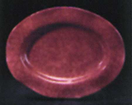 Onde Terra (Rust Brown) 17" Oval Serving Platter