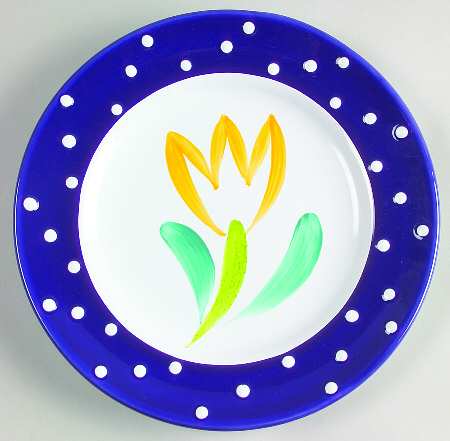 Coquette Yellow Salad Plate