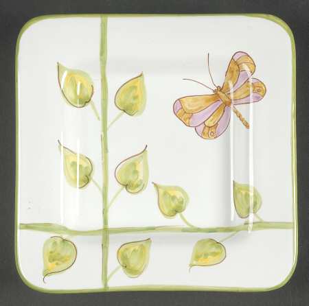 Butterfly Arbor Canape Plate