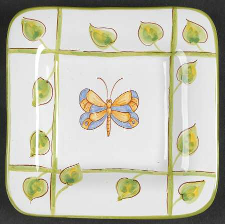 Butterfly Arbor Canape Plate